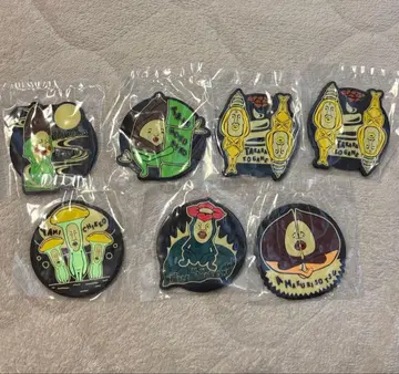 6종 세트 코비토즈칸 제일복권 축광 러버 코스터