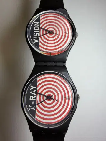 새상품급 Swatch [ X-Ray Vision ] 작동 확인 완료