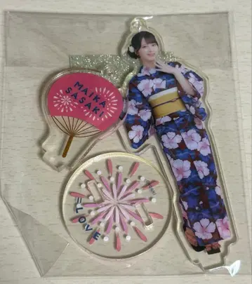 =LOVE 사사키 마이카 유카타 아크릴 스탠드