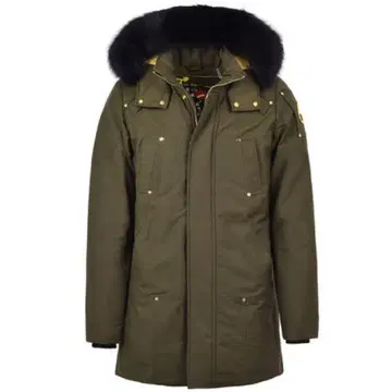 무스 너클스 다운 자켓 올리브