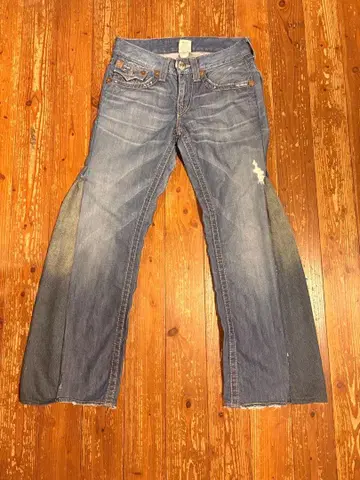 트루릴리젼 부츠컷 리메이크 데님 30