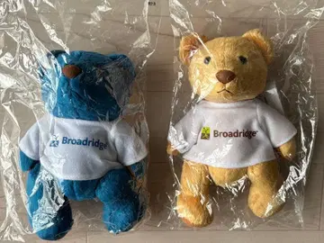 [ 미사용 새상품 ] 곰 봉제 인형 2개 세트