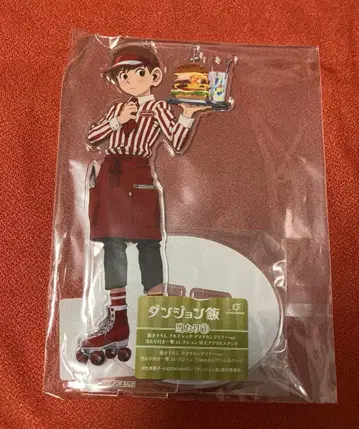 던전밥 일격 캔뱃지 특대형 아크릴 스탠드 칠 척 미개봉 당첨