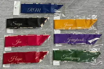 BTS 리본 스카프