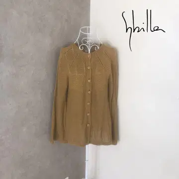 시빌라 1회 착용 가디건