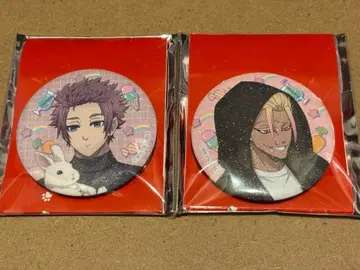 AGF 블루 록 마즐 캔뱃지 Rabbit 토끼 캔 사에지마 시도