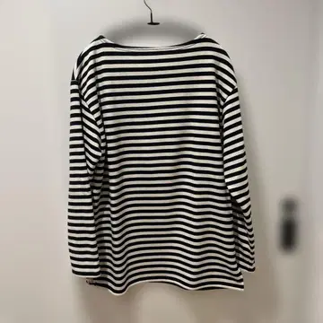 CHERI 보더 긴팔 속기모 T셔츠