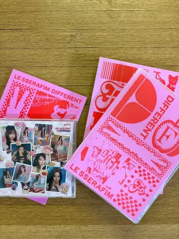 LE SSERAFIM DIFFERENT CD