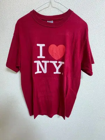 저지즈 T셔츠 아이러브T 아이러브뉴욕 레드