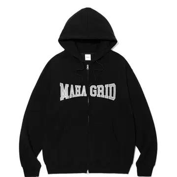 mahargrid 블랙 후드티 M