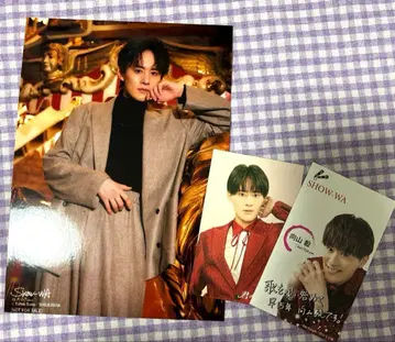 SHOW-WA 무카이야마 타케시 브로마이드 명함 트레카세트