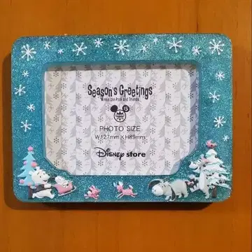 Disney Store 시즌즈 그리팅스 푸우 사진 프레임