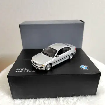 BMW E46 실버 미니카 1/43