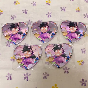 닌타마 란타로 난자타운 달걀 찾기 단 하마모리 이치로 캔뱃지