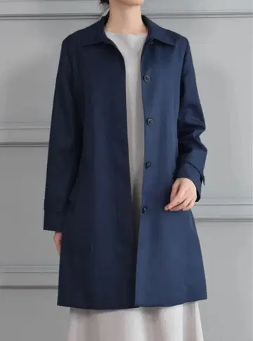 스텐카라 코트 네이비 라이너 부착 학교 행사