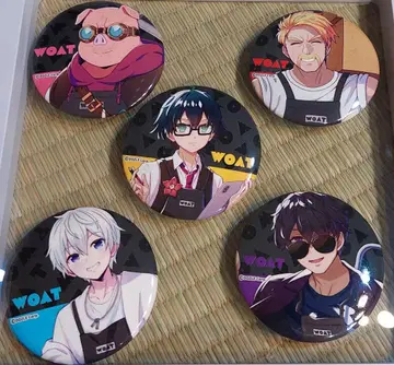 도즈루샤 WOAT 캔뱃지 세트