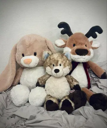 NICI 봉제 인형 3개 묶음 판매