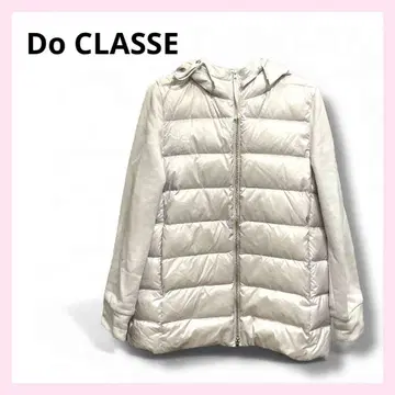 Do CLASSE 다운 자켓 M 사이즈 화이트 실버