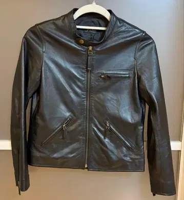 [ 새상품급 ] J-white 라무 가죽 자켓 양가죽