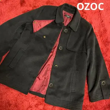 OZOC 블랙 피코트 사이즈 38 표기