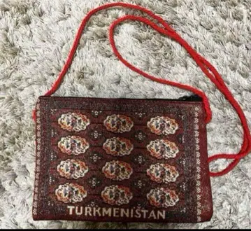 [회장 한정판] 오사카 간사이 만박 투르크메니스탄 사코슈 숄더백 만박