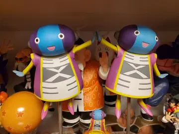 드래곤볼 전왕님 피규어 2체 세트 덤