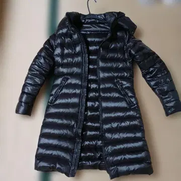 MONCLER 블랙 롱 다운 자켓 사이즈 2