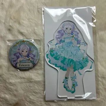 프리렌 카페 아크릴 스탠드 캔뱃지 장송의 프리렌