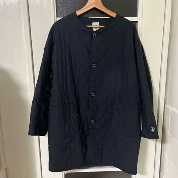 오르치발 네이비 퀼팅 자켓