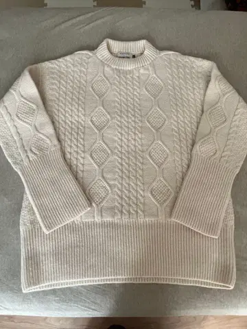 ISLAND TIDES 케이블 니트 스웨터 남성용 34 여성용 L