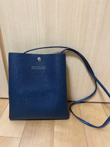 MACINTOSH PHILOSOPHY 네이비 숄더백
