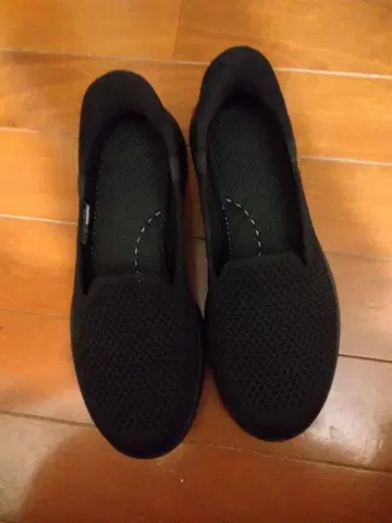 블랙 메쉬 슬립온 스케쳐스 슬립인