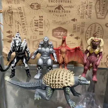 반다이 미니 배틀G 고질라 파이널 워즈 5체 세트