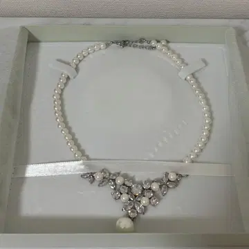 STELLA BRIDAL 큐빅 지르코니아 웨딩 목걸이