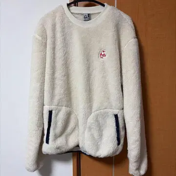 CHUMS 플리스 자켓 XL 크림