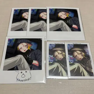 Paradox Live 파라라이 미슈지칸타로 트레 사진 6주년 금박