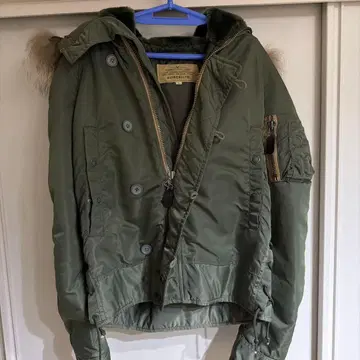 AVIREX 플라이트 자켓 28-AC6755 L 올리브