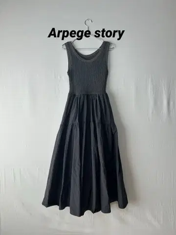 Arpege story 슬리브리스 원피스 2