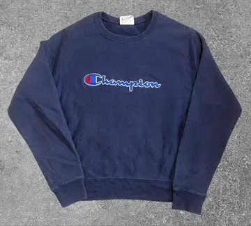 Champion 챔피온 리버스 위브 네이비 맨투맨 M