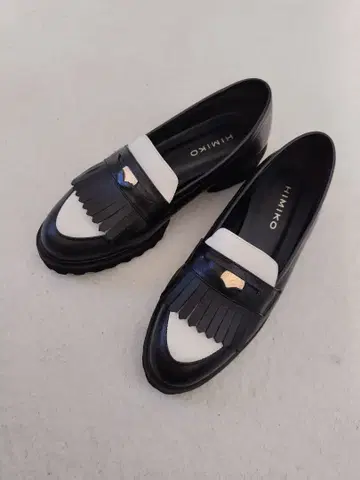 HIMIKO 히미코 트랙 밑창 코인 로퍼