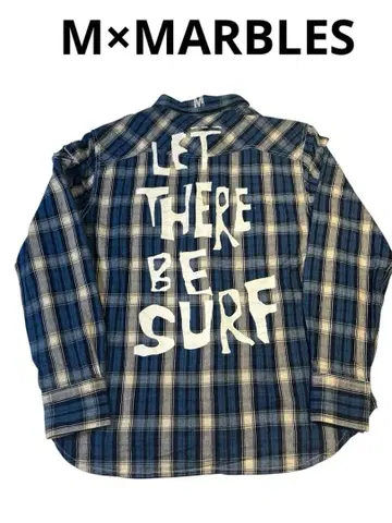 M x MARBLES 엠 x 마블 콜라보 체크 셔츠