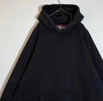 러셀 애슬레틱 무지 자수 속기모 후드티