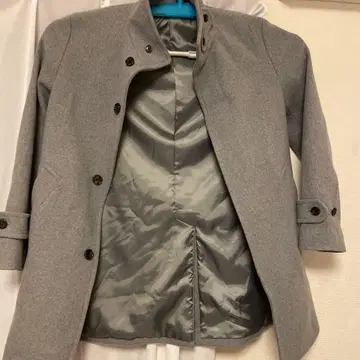 UNITED ARROWS 그레이 체스터 코트