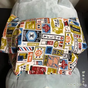 [ 캔버스: 레트로 상표 ] 어른용 헤코오비 한폭