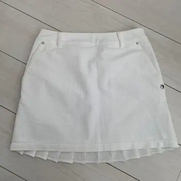 세인트 앤드류스 골프 스커트 화이트