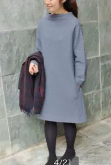 이에나 울 원피스