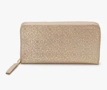 [ 미사용 새상품 ] 탑카피 지갑 오리지널 엠보싱 가죽 라운드 장지갑