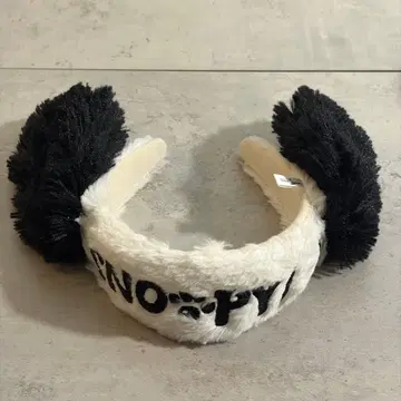 [ 새상품급 ] 스누피 귀 달린 머리띠 [ 당일 발송 ]