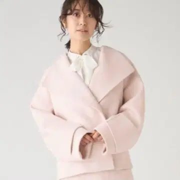 celford 셀포드 전개 숏코트 핑크