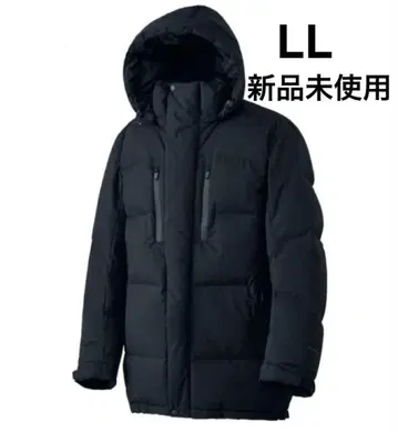 LL 사이즈 블랙 다운 자켓 엑스쉘터 기가퍼프 다운 자켓